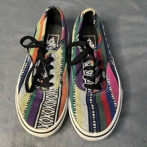 Vans multicolor pattern authentic shoes
